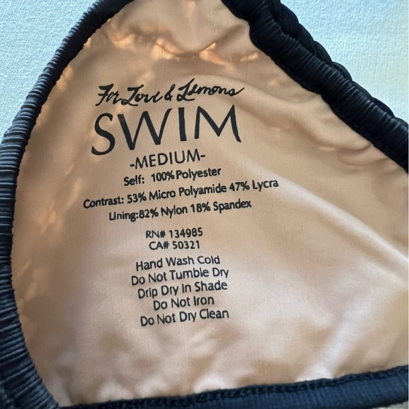 🍋 For Love and Lemons Samba Braided Bikini Top - Picture 16 of 16